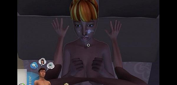  HOT Ebony POV VR Sims porn using WickedWhims 1080p